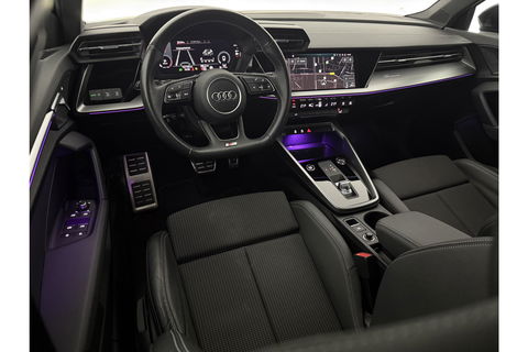 Audi A3 35 TFSI S Line 150PK LED Sfeerverl. Carplay Virtual Clima Cruise Navigatie PDC 18''LMV