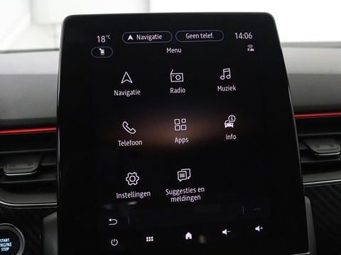 Renault Arkana 1.6 E-Tech full hybrid 145 R. S. Line | Trekhaak | Stoel & stuurverwarming | Leder/Alcantara | Adaptive cruise | Camera | Carplay | Keyless | Navigatie | Full LED