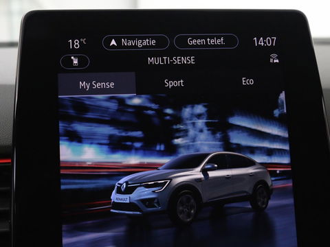 Renault Arkana 1.6 E-Tech full hybrid 145 R. S. Line | Trekhaak | Stoel & stuurverwarming | Leder/Alcantara | Adaptive cruise | Camera | Carplay | Keyless | Navigatie | Full LED