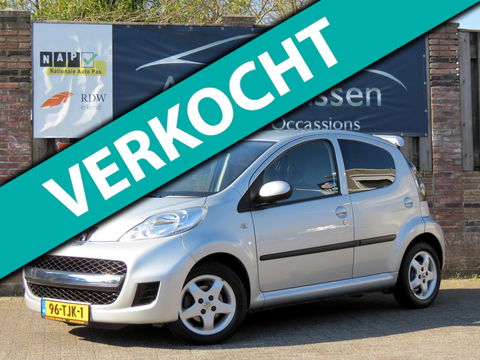 Peugeot 107 1.0-12V 5-DRS Black & Silver ! VERKOCHT !
