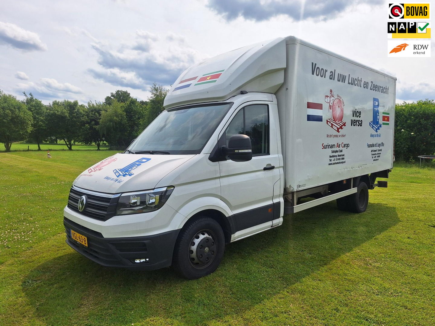 Volkswagen Crafter 50 2.0 TDI L4H3 DL 177PK "Automaat" Laadklep Apple-Carplay Navigatie Airco Cruise-control, Nieuwe banden & APK!