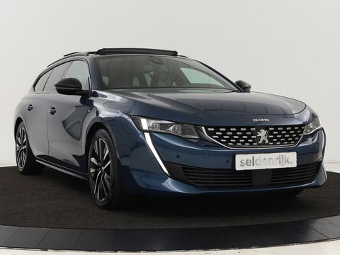 Peugeot 508 1.6 HYbrid GT | Panoramadak | Trekhaak | Stoelverwarming | FOCAL Sound | 360 camera | Adaptive cruise | Full LED | Carplay | Keyless | Navigatie | PHEV