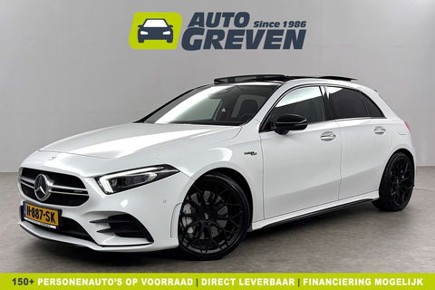 Mercedes-Benz A-Klasse AMG 35 4MATIC | 306PK | Performance Seats | Pano | Burmester-Audio | Sfeerverl LED Virtual Camera Memory Carplay Clima Cruise 19"LMV Navi PDC