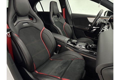 Mercedes-Benz A-Klasse AMG 35 4MATIC | 306PK | Performance Seats | Pano | Burmester-Audio | Sfeerverl LED Virtual Camera Memory Carplay Clima Cruise 19"LMV Navi PDC