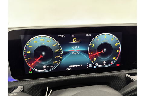 Mercedes-Benz A-Klasse AMG 35 4MATIC | 306PK | Performance Seats | Pano | Burmester-Audio | Sfeerverl LED Virtual Camera Memory Carplay Clima Cruise 19"LMV Navi PDC