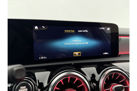 Mercedes-Benz A-Klasse AMG 35 4MATIC | 306PK | Performance Seats | Pano | Burmester-Audio | Sfeerverl LED Virtual Camera Memory Carplay Clima Cruise 19"LMV Navi PDC