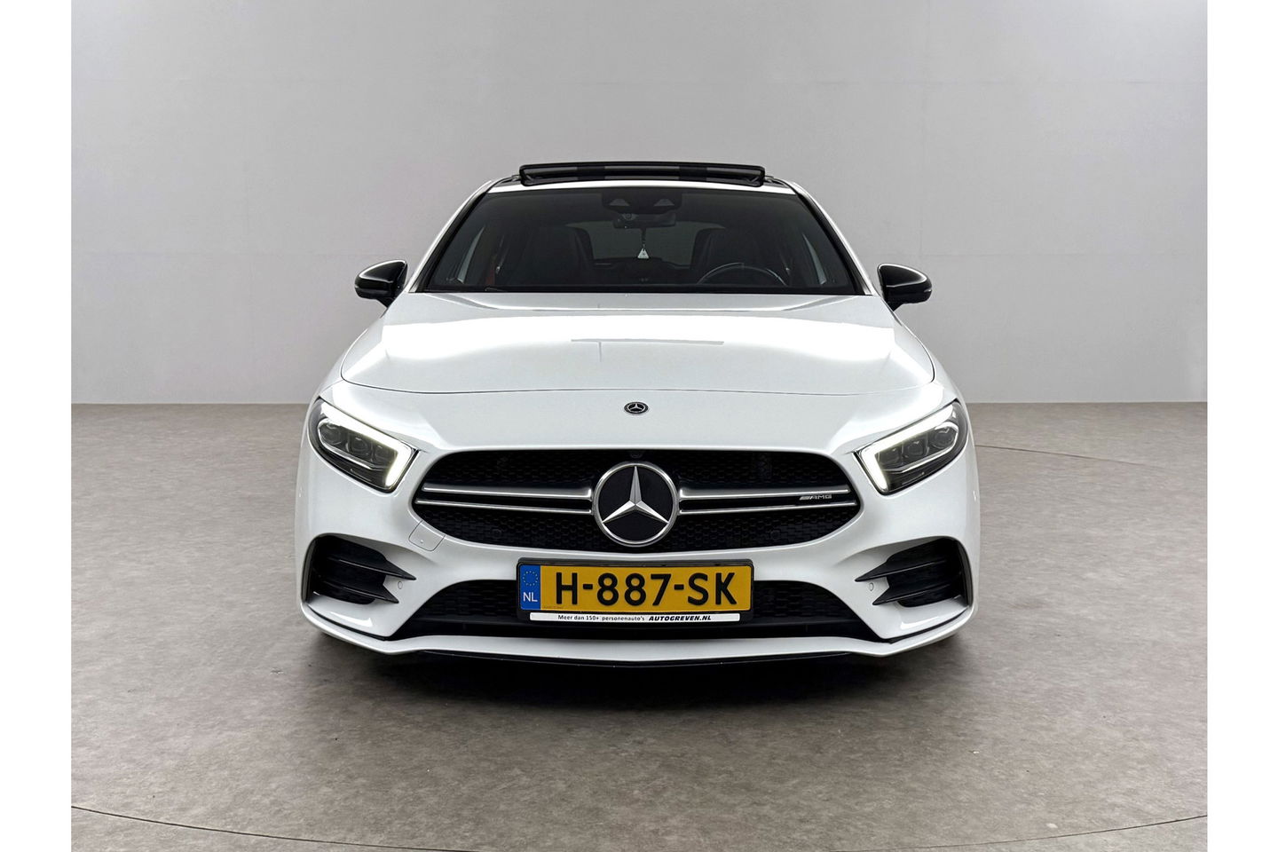 Mercedes-Benz A-Klasse AMG 35 4MATIC | 306PK | Performance Seats | Pano | Burmester-Audio | Sfeerverl LED Virtual Camera Memory Carplay Clima Cruise 19"LMV Navi PDC