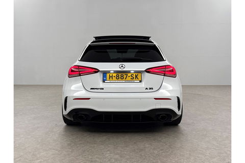 Mercedes-Benz A-Klasse AMG 35 4MATIC | 306PK | Performance Seats | Pano | Burmester-Audio | Sfeerverl LED Virtual Camera Memory Carplay Clima Cruise 19"LMV Navi PDC