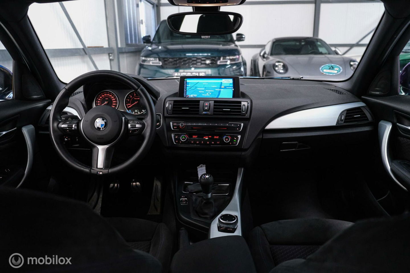 BMW 1-serie 116i M Sport | Estoril blue | Alcantara | LED | M performance | unieke auto | NAP orig NL | Trekhaak | 19 inch |