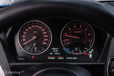 BMW 1-serie 116i M Sport | Estoril blue | Alcantara | LED | M performance | unieke auto | NAP orig NL | Trekhaak | 19 inch |