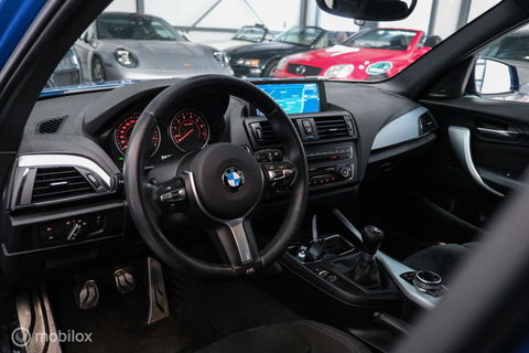 BMW 1-serie 116i M Sport | Estoril blue | Alcantara | LED | M performance | unieke auto | NAP orig NL | Trekhaak | 19 inch |