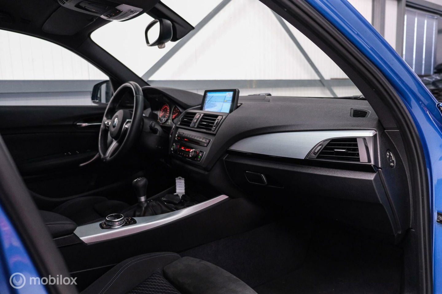 BMW 1-serie 116i M Sport | Estoril blue | Alcantara | LED | M performance | unieke auto | NAP orig NL | Trekhaak | 19 inch |