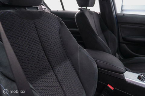 BMW 1-serie 116i M Sport | Estoril blue | Alcantara | LED | M performance | unieke auto | NAP orig NL | Trekhaak | 19 inch |