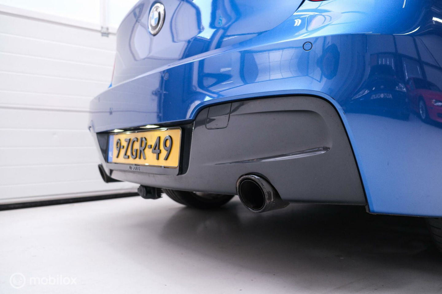 BMW 1-serie 116i M Sport | Estoril blue | Alcantara | LED | M performance | unieke auto | NAP orig NL | Trekhaak | 19 inch |
