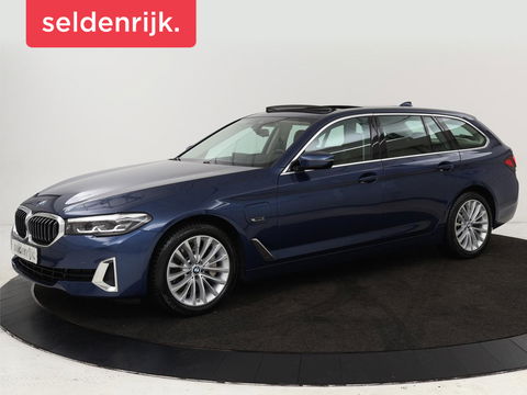 BMW 5 Serie 530e xDrive High Executive | Luxury Line | Panoramadak | Nappaleder | Stoelventilatie | Head-Up | Carplay | Live Cockpit | Adaptive LED | Stoelverwarming | Navigatie | PHEV