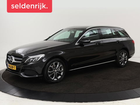 Mercedes-Benz C-Klasse 180 Avantgarde | Half leder | Adaptief LED | Trekhaak | Navigatie | Climate control | Park Assist | Cruise control | Bluetooth
