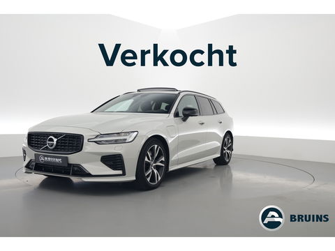Volvo V60 2.0 T6 Recharge AWD R-Design | Pano | HUD | Bowers & Wilkins |  Stoelverw.+ verkoeling | 360 camera | ACC |