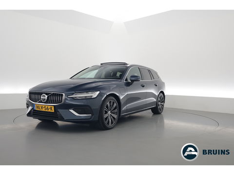 Volvo V60 T6 Recharge Plus Bright | Pano-dak | 360 camera | H&K Audio | Stuur- + 4x stoelverw. | ACC | Blis |