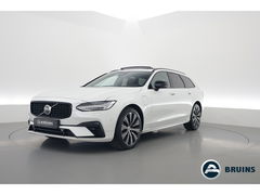 Volvo V90 2.0 T8 Recharge R-Design | Bowers & Wilkins | Luchtvering | Trekhaak | Pano | Head-up | 360 Camera |