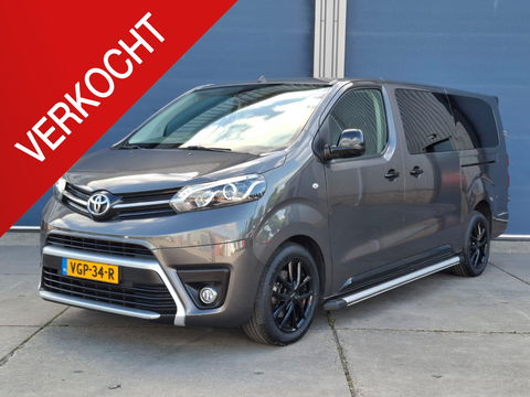 Toyota ProAce Worker 2.0 D-4D Black Line Long DC DUBBEL CABINE / LEER / STOELVERWARMING / CAMERA / DUBBELE SCHUIFDEUR