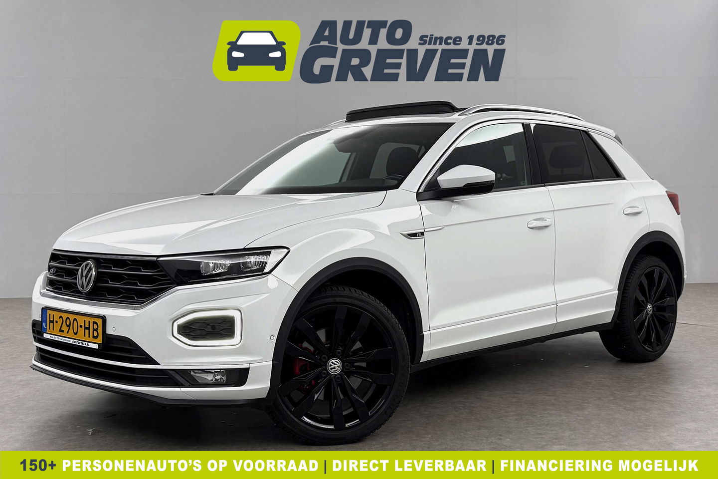 Volkswagen T-Roc 1.5 TSI R-line DSG 150PK Pano LED Virtual Trekhaak ACC Camera Carplay Clima Navi 19"LMV