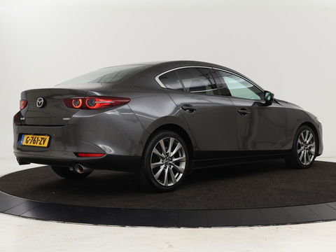 Mazda 3 2.0 e-SkyActiv-X Luxury | Leder | Stoel & stuurverwarming | BOSE Sound | Adaptive cruise | Camera | Carplay | Keyless | Head-Up | Memory