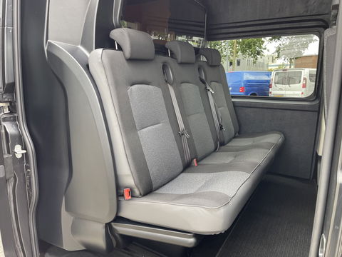 Fiat Ducato 35H 2.3 MultiJet 140pk L2H2 DC 6 persoons / vaste prijs rijklaar € 25.950 ex btw / lease vanaf € 424 / cruise en climate control / camera / trekhaak 3000 kg !