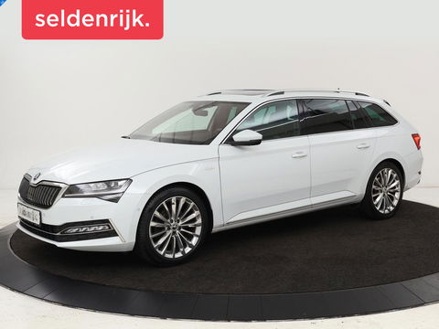 Škoda Superb 1.4 TSI iV Laurin & Klement | Panoramadak | Leder | Stoelventilatie | Adaptive cruise | Canton Sound | Memory | 360 camera | Trekhaak | Standkachel | Keyless | Virtual Cockpit | PHEV
