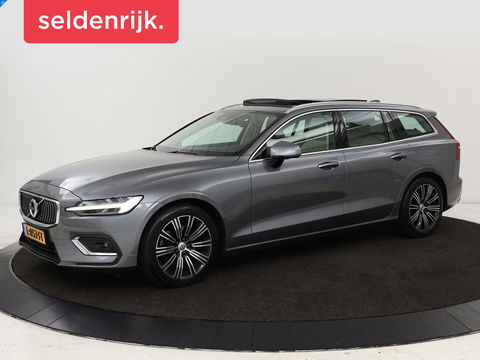 Volvo V60 2.0 B4 Inscription | Panoramadak | Trekhaak | Leder | Stoel & stuurverwarming | Head-Up | Adaptive cruise | Harman/Kardon | 360 camera | Carplay | Navigatie | Memory | Full LED | Keyless