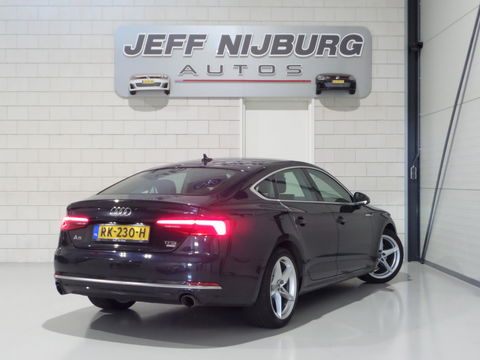 Audi A5 Sportback 2.0 TFSI Sport Pro Line S Full-LED Virtual-cockpit Stoelverwarming Cruise, van 2e eigenaar in UNIEK mooie staat!