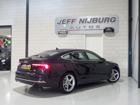 Audi A5 Sportback 2.0 TFSI Sport Pro Line S Full-LED Virtual-cockpit Stoelverwarming Cruise, van 2e eigenaar in UNIEK mooie staat!