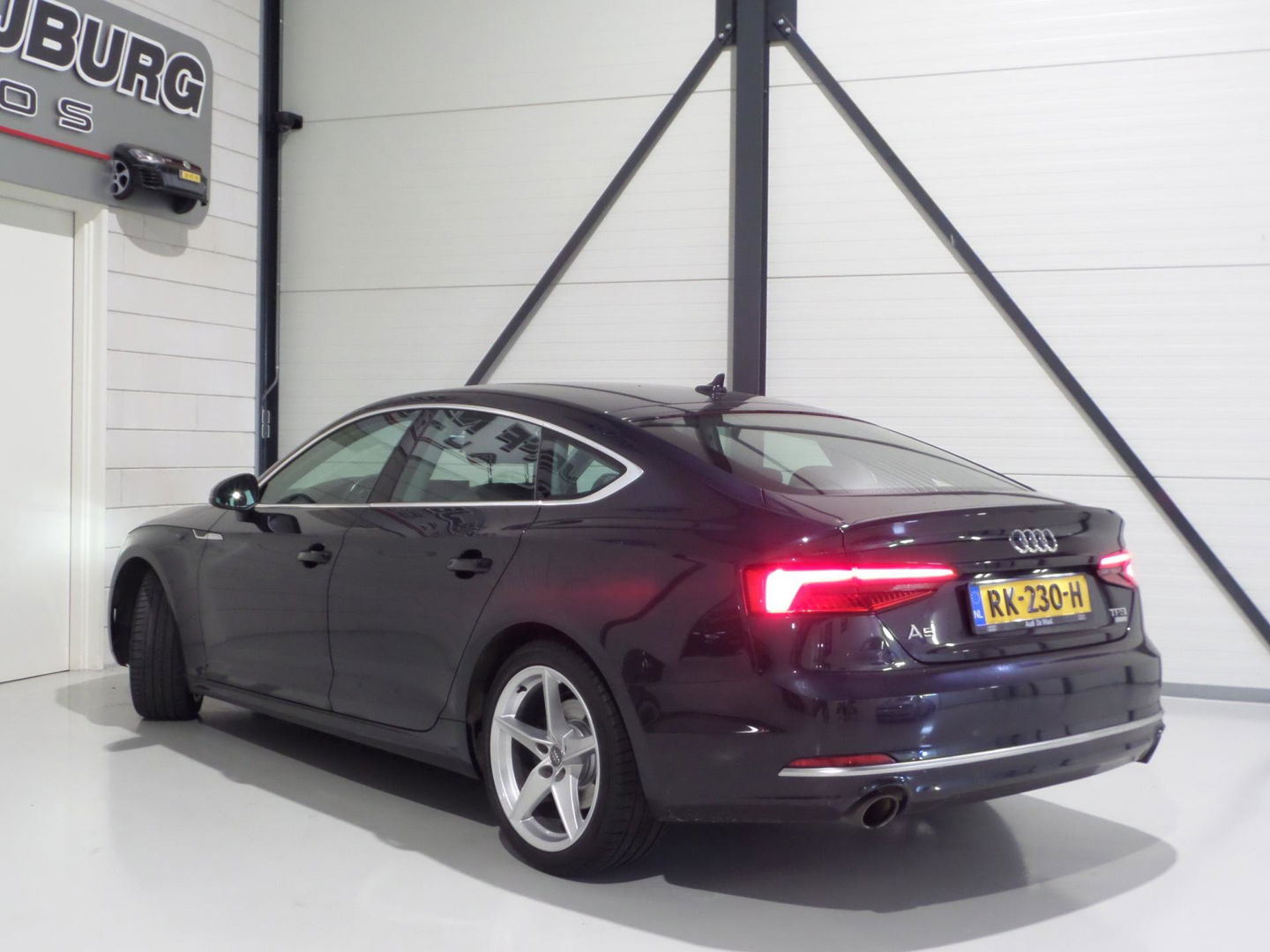 Audi A5 Sportback 2.0 TFSI Sport Pro Line S Full-LED Virtual-cockpit Stoelverwarming Cruise, van 2e eigenaar in UNIEK mooie staat!