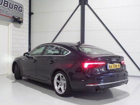 Audi A5 Sportback 2.0 TFSI Sport Pro Line S Full-LED Virtual-cockpit Stoelverwarming Cruise, van 2e eigenaar in UNIEK mooie staat!