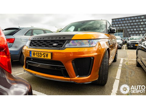 Land Rover Range Rover Sport 5.0 V8 576PK SC SVR SVO / Quicksilver RVS / Alcantara / carbon