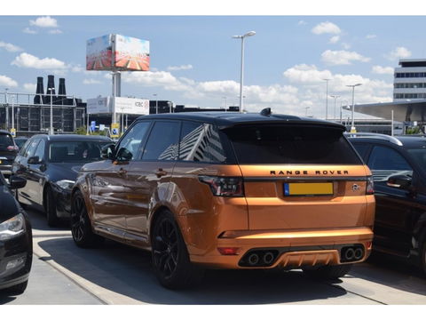 Land Rover Range Rover Sport 5.0 V8 576PK SC SVR SVO / Quicksilver RVS / Alcantara / carbon