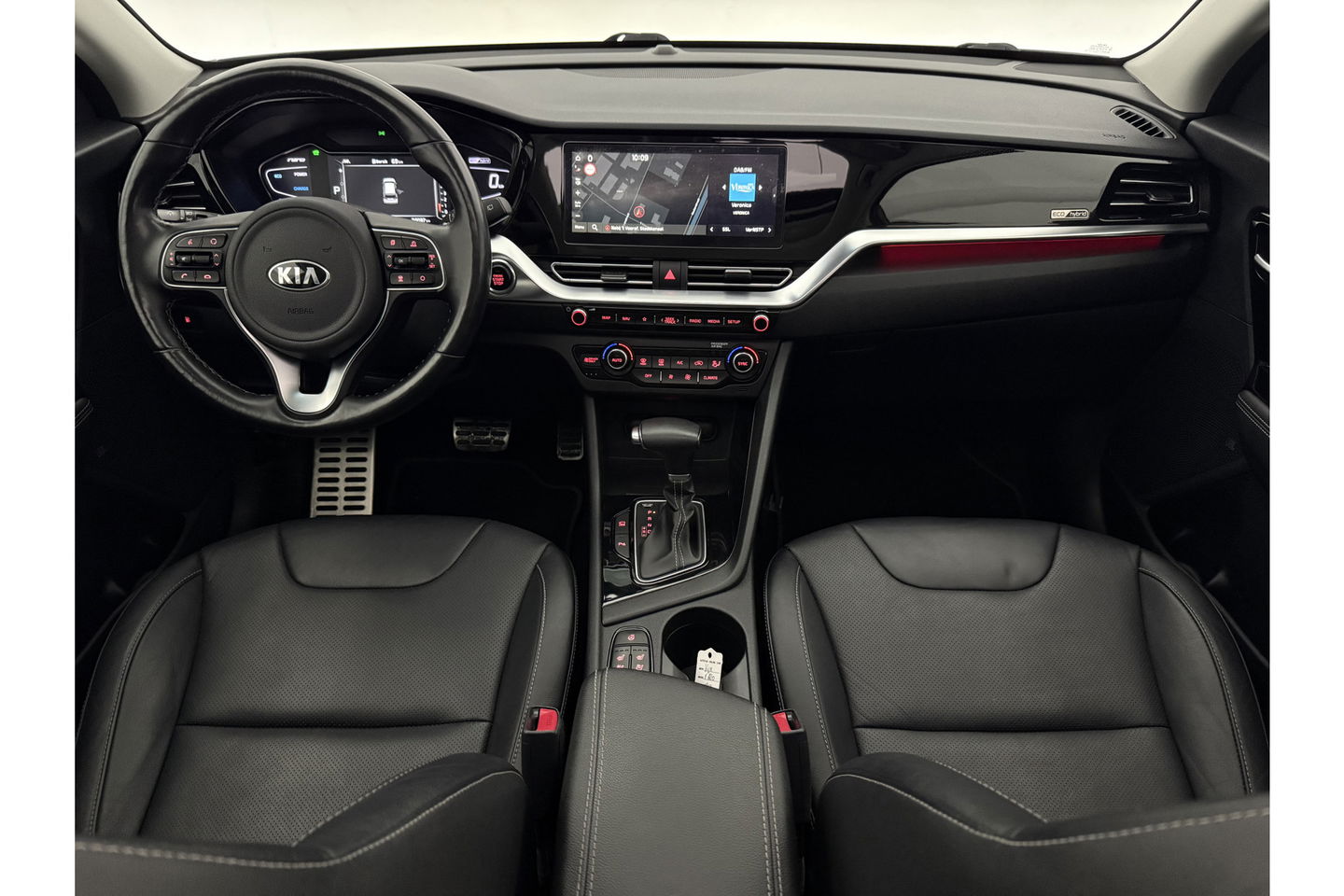 Kia Niro 1.6 GDi Hybrid ExecutiveLine JBL Pano Memory LED Camera Virtual Carplay Clima Cruise Navi PDC 18''LMV Leder Stuur/stoelverwarming