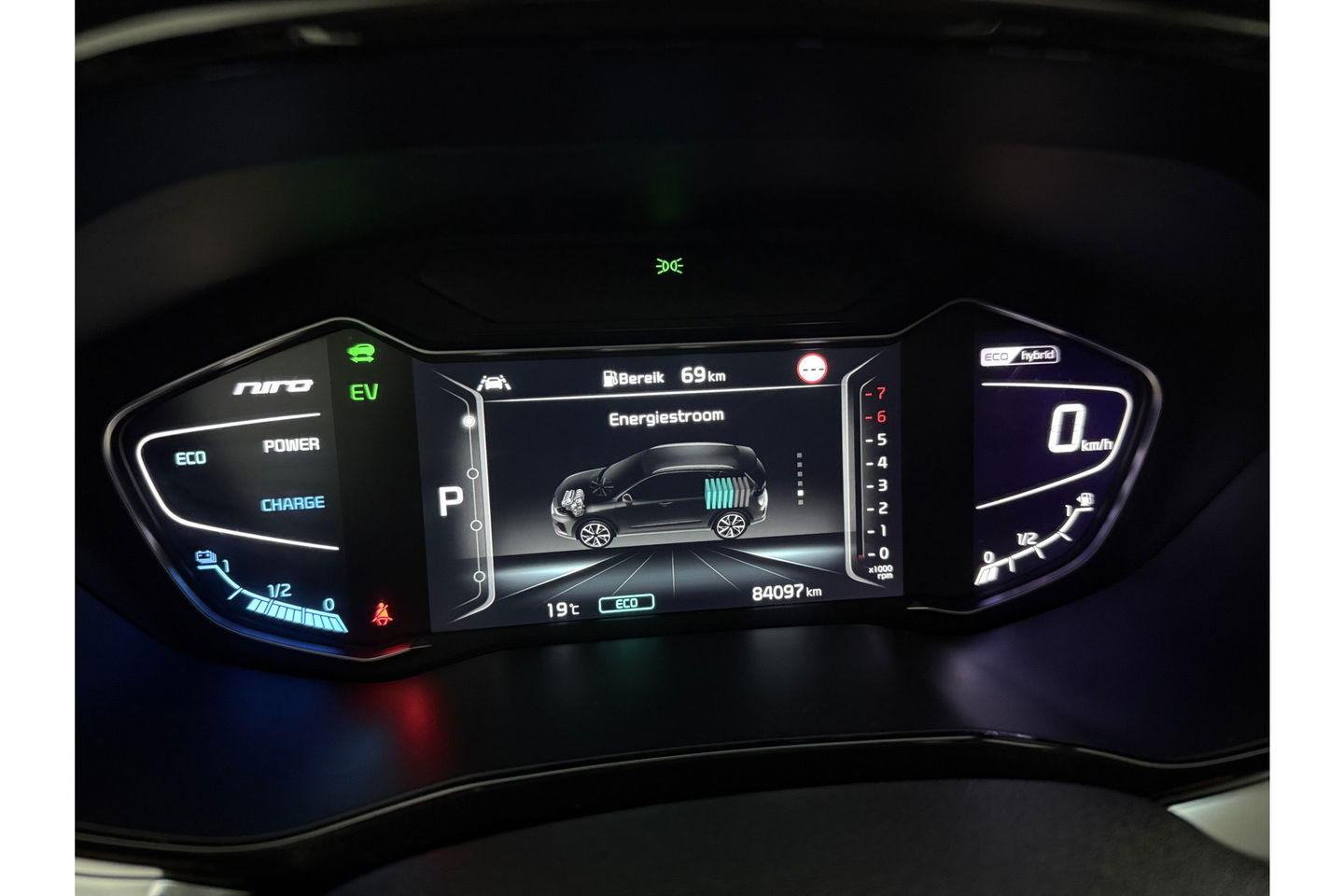 Kia Niro 1.6 GDi Hybrid ExecutiveLine JBL Pano Memory LED Camera Virtual Carplay Clima Cruise Navi PDC 18''LMV Leder Stuur/stoelverwarming