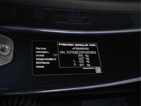 Fisker Ocean Extreme 113kWh [ 3-Fase ] Aut. (INCL-BTW) *HEATPUMP | PANO | LUXURY-LEATHER | FULL-LED | ADAPTIVE-CRUISE | TOP-VIEW | MEMORY-PACK | BLINDSPOT | DIGI-COCKPIT | KEYLESS | DAB+ | SOLAR-ROOF | COMFORTSEATS | CARPLAY | TOW
