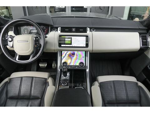 Land Rover Range Rover Sport 3.0 SDV6 Autobiography Dynamic Panoramadak *BTW auto* Comfortstoelen Head-up Trekhaak Stoelkoeling Alcantara hemel 21" LMV