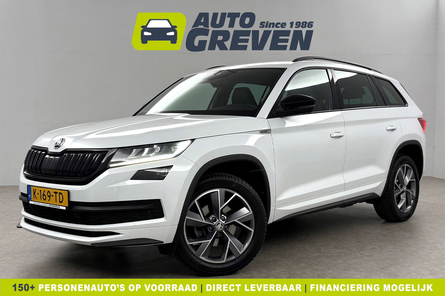Škoda Kodiaq 1.5 TSI 150PK Sportline Business Camera Sfeerverl. LED Virtual Carplay Memory Clima Cruise Navi PDC 19''LMV