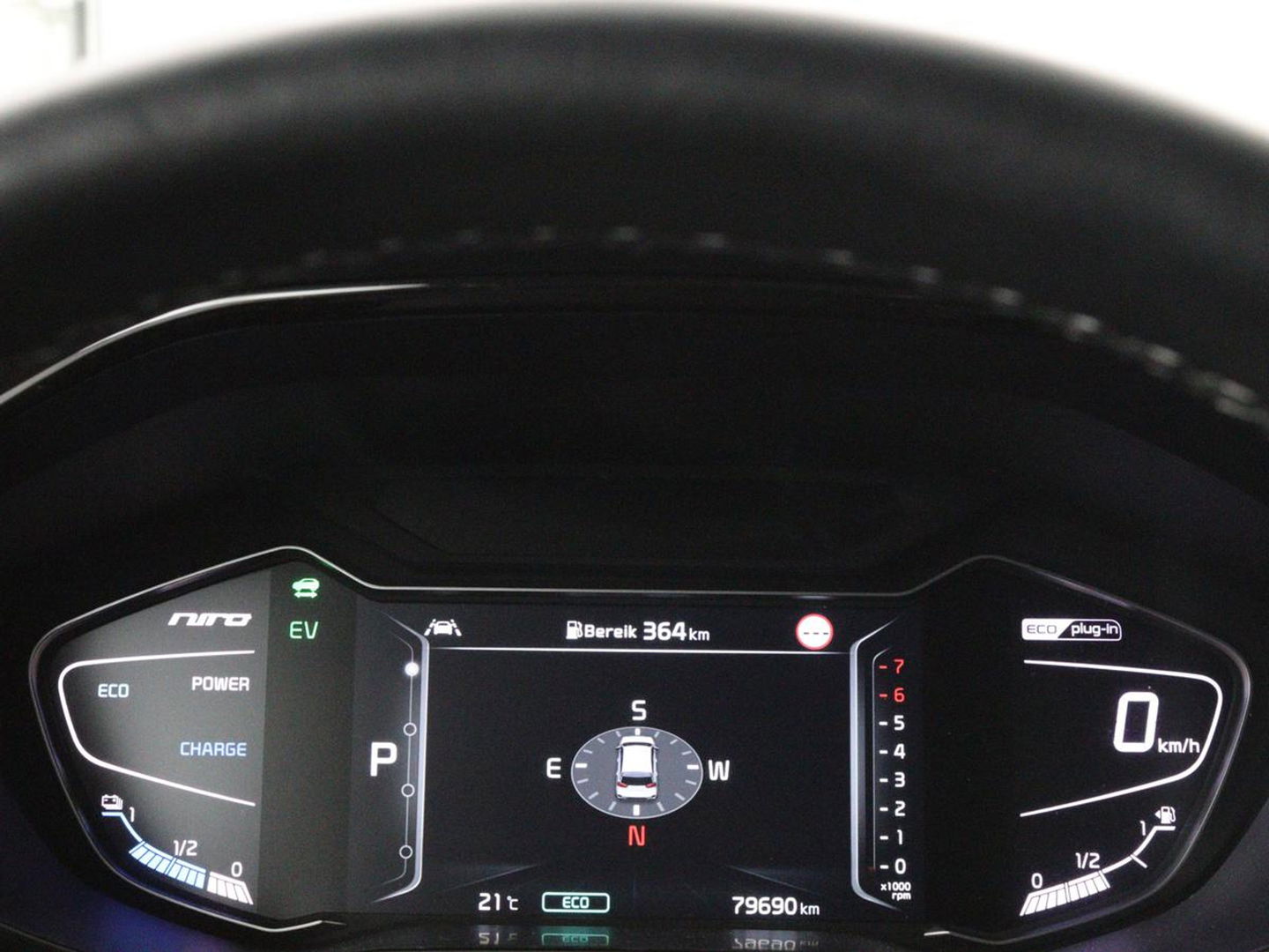 Kia Niro 1.6 GDi PHEV DynamicPlusLine | Camera | Carplay | Stoel & Stuurverwarming | Half leder | Adaptive Cruise