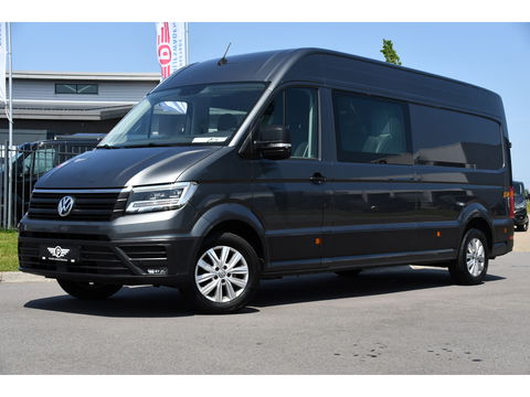 Volkswagen Crafter 35 2.0 TDI L5H3 DC Highline Adaptieve Cruise, Camera, Carplay, 177PK, Automaat, Multimedia, LED, Uniek!