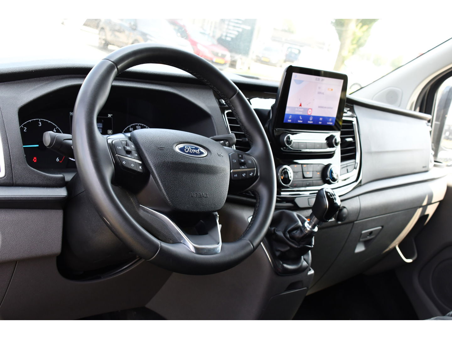 Ford Transit Custom 300 2.0 TDCI L2H1 Raptor Edition DC Limited Cruise, Carplay, NAVI, 130PK, Multimedia, Sensoren, Stoelverwarming, Uniek!