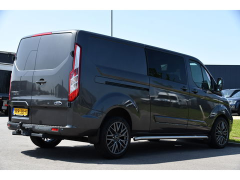Ford Transit Custom 300 2.0 TDCI L2H1 Raptor Edition DC Limited Cruise, Carplay, NAVI, 130PK, Multimedia, Sensoren, Stoelverwarming, Uniek!
