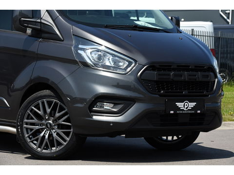 Ford Transit Custom 300 2.0 TDCI L2H1 Raptor Edition DC Limited Cruise, Carplay, NAVI, 130PK, Multimedia, Sensoren, Stoelverwarming, Uniek!