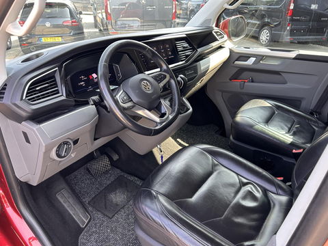 Volkswagen Transporter 2.0 TDI L2H1 DC Bulli 199PK | 2x Schuif | LEDER | 12 MND APK |ISOFIX