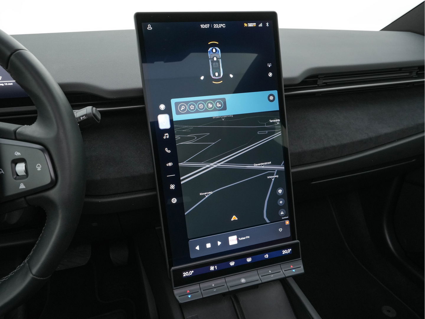 Fisker Ocean Extreme 113kWh [ 3-Fase ] Aut. (INCL-BTW) *HEATPUMP | PANO | LUXURY-LEATHER | FULL-LED | ADAPTIVE-CRUISE | TOP-VIEW | MEMORY-PACK | BLINDSPOT | DIGI-COCKPIT | KEYLESS | DAB+ | SOLAR-ROOF | COMFORTSEATS | CARPLAY | TOW