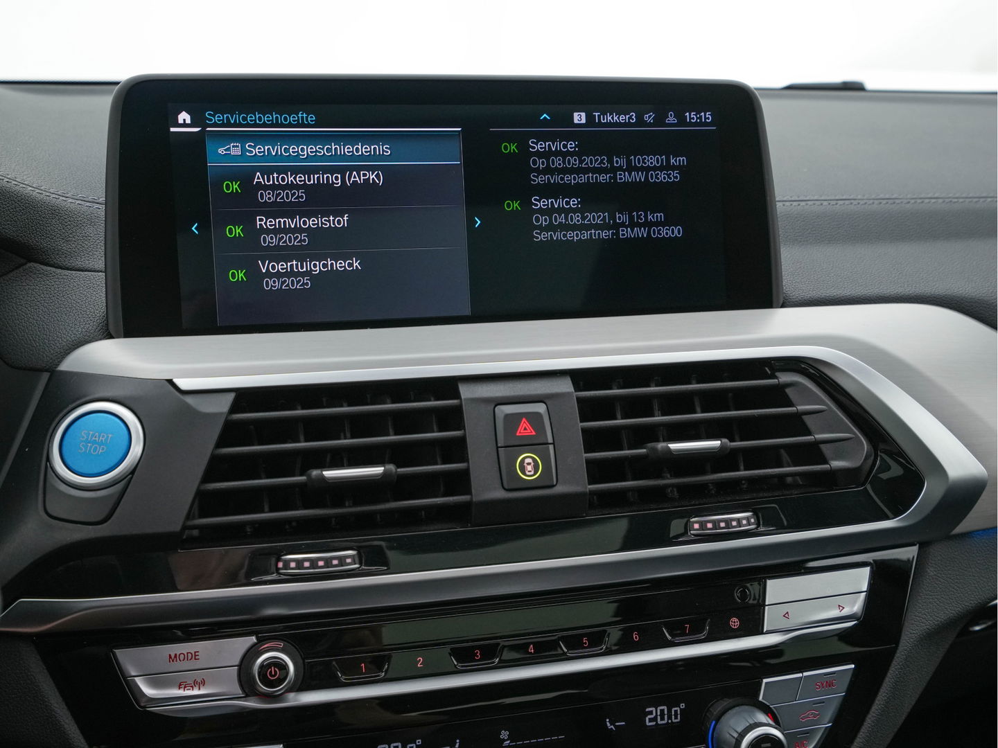 BMW iX3 High Executive 80 kWh [ 3-Fase ] (INCL.BTW) *PANO | HEAD-UP | FULL-LEATHER | FULL-LED | ADAPTIVE-CRUISE | DIGI-COCKPIT | BLINDSPOT | HARMAN/KARDON | KEYLESS | TOP-VIEW | SPORT-SEATS | 20''ALU | TOWBAR*