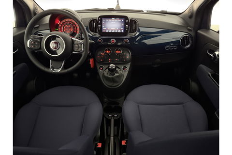 Fiat 500 1.0 Hybrid Club LED Carplay Clima Parkeersensoren 15"LMV