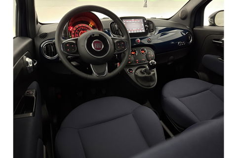 Fiat 500 1.0 Hybrid Club LED Carplay Clima Parkeersensoren 15"LMV